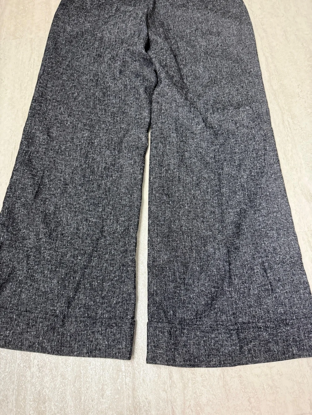 CAbi pants Wide-Leg Gray Dress Pants #230 Speckle trouser tweed pants - Picture 10 of 11